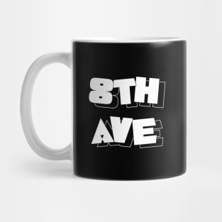 8TH Cool Black Mug